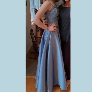 Prom dress / ball dress / formal dress - blue